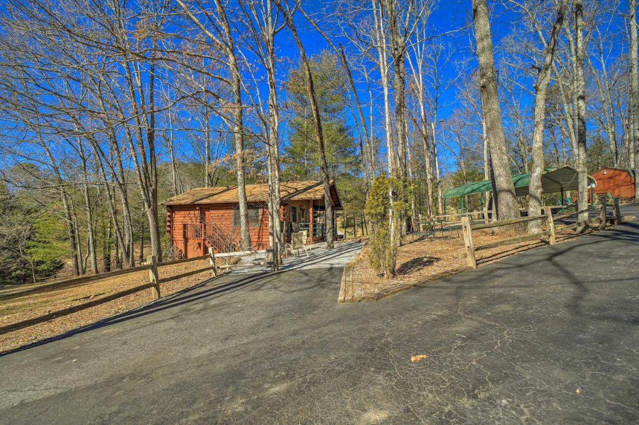 Franklin Cabin With Porch Near Hiking And Waterfalls! Exteriör bild